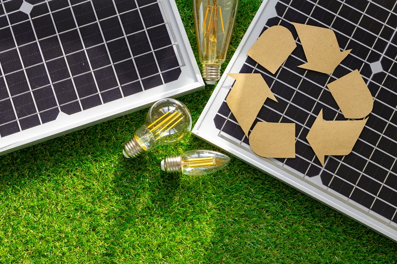 Können Solarmodule recycelt werden?